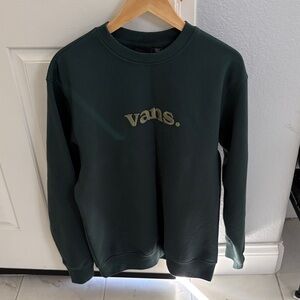 Vans Men's Dark Green Crewneck Sweater